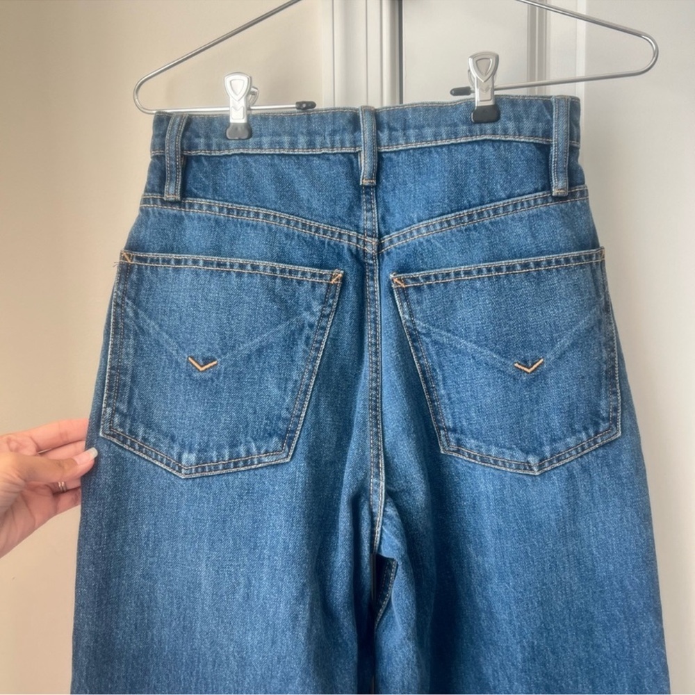 Classic Blue Wide-Leg Jeans - Picture 7 of 11
